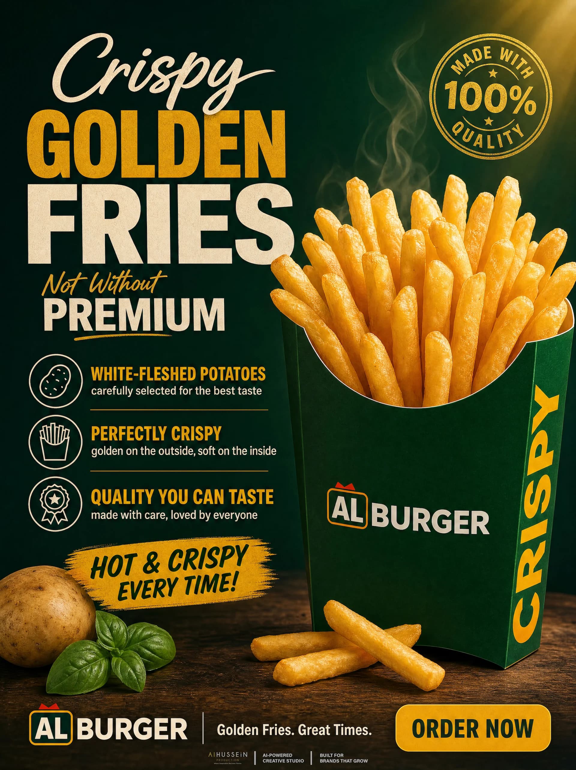 Al Hot Burger — Campaign slide 5