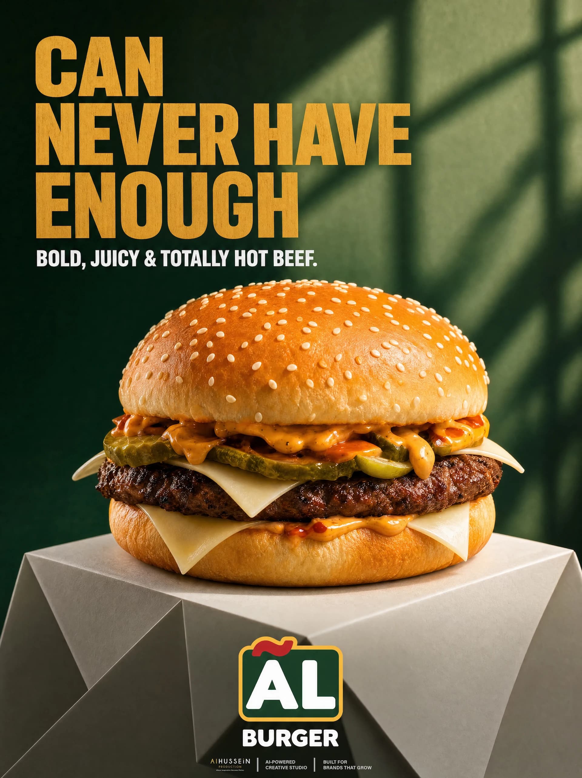 Al Hot Burger — Campaign slide 7