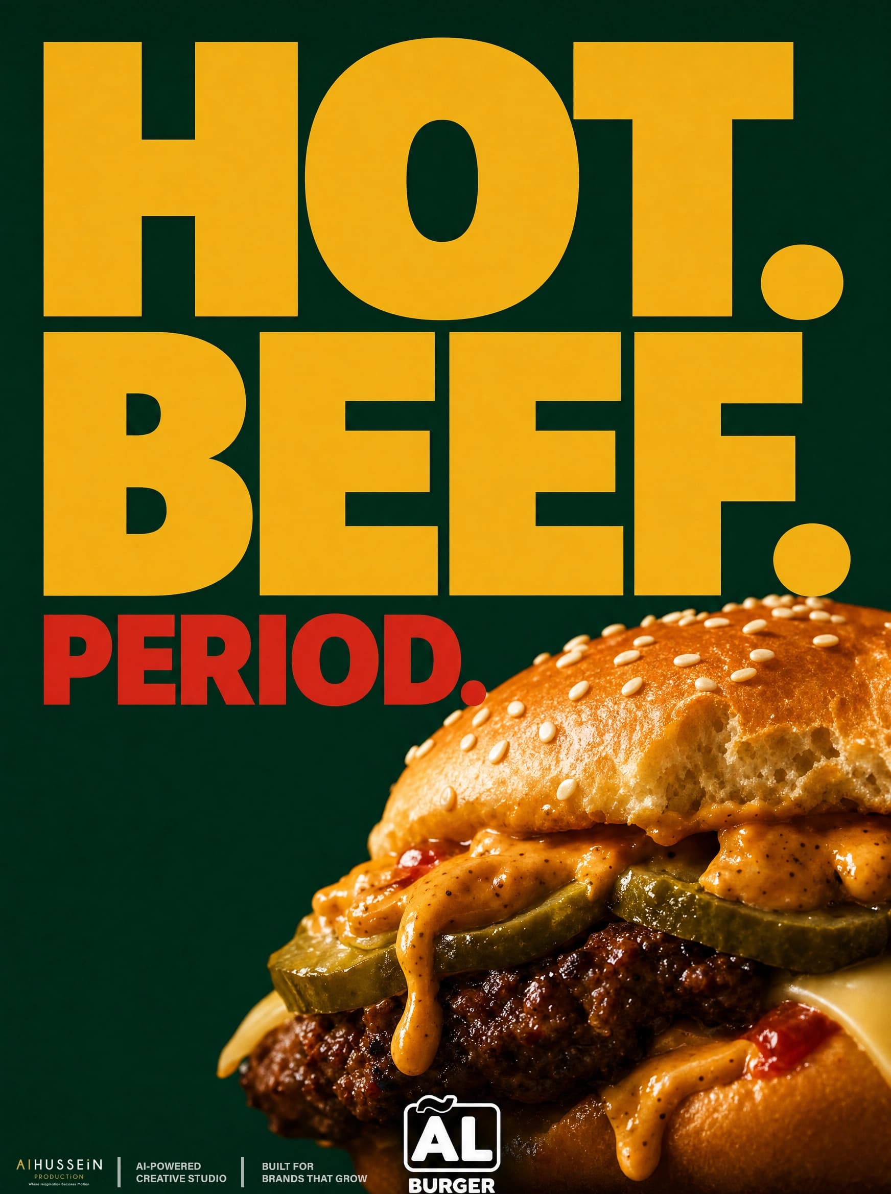 Al Hot Burger — Campaign slide 9