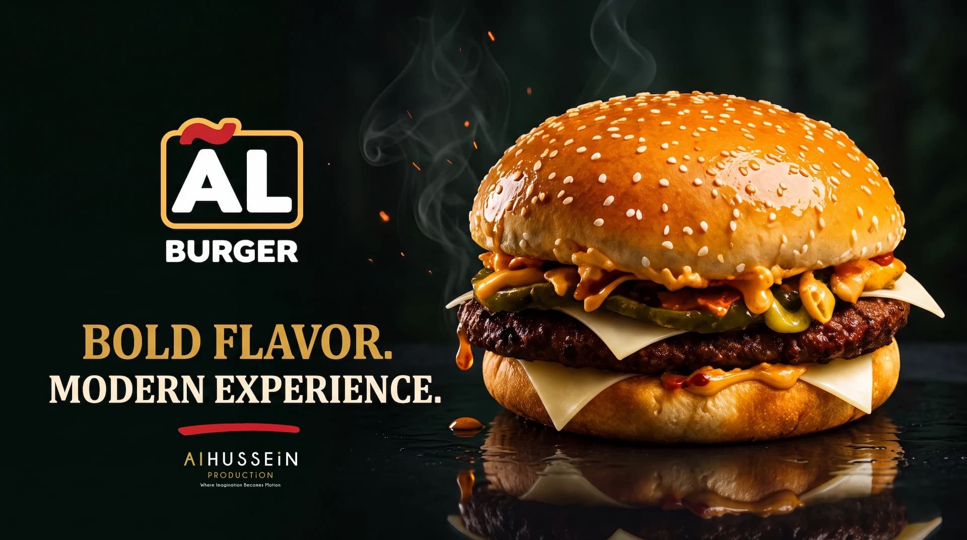 Al Hot Burger — Cinematic Social Campaign for Al Burger Jordan