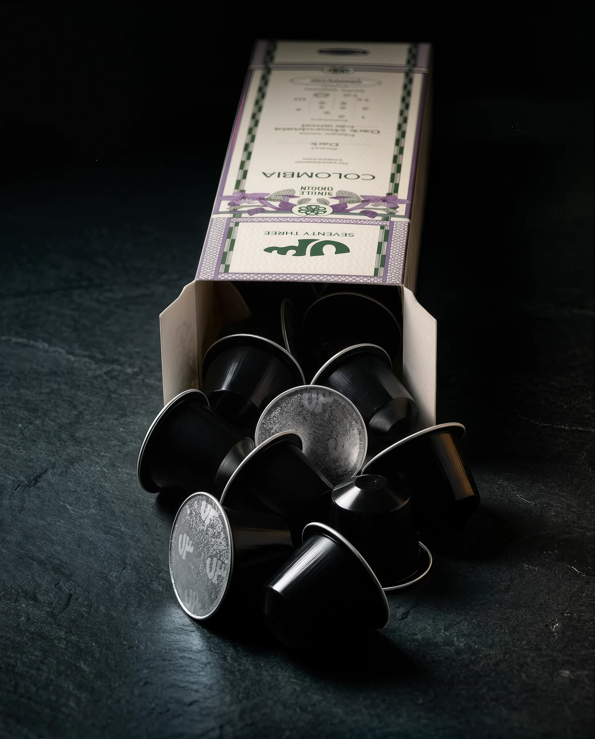 73 by Al Ameed — Coffee capsule lifestyle composition 7